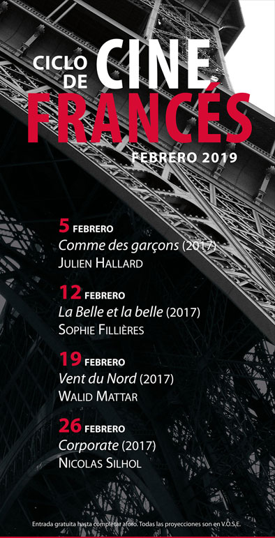 Cartel presentación  Ciclo de cine francés