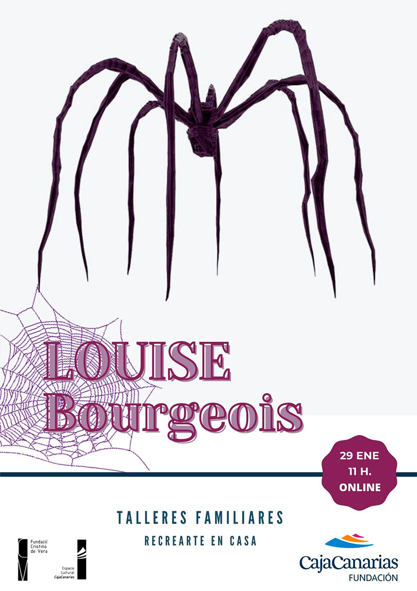 Cartel taller familiar Louise Bourgeois